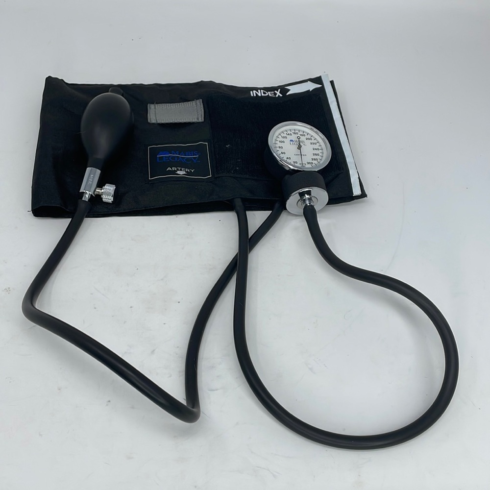 Mabis LEGACY Aneroid Sphygmomanometer with Black Nylon Cuff-ADULT -